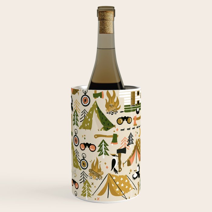 Camping Kit - Olive Palette Wine Chiller