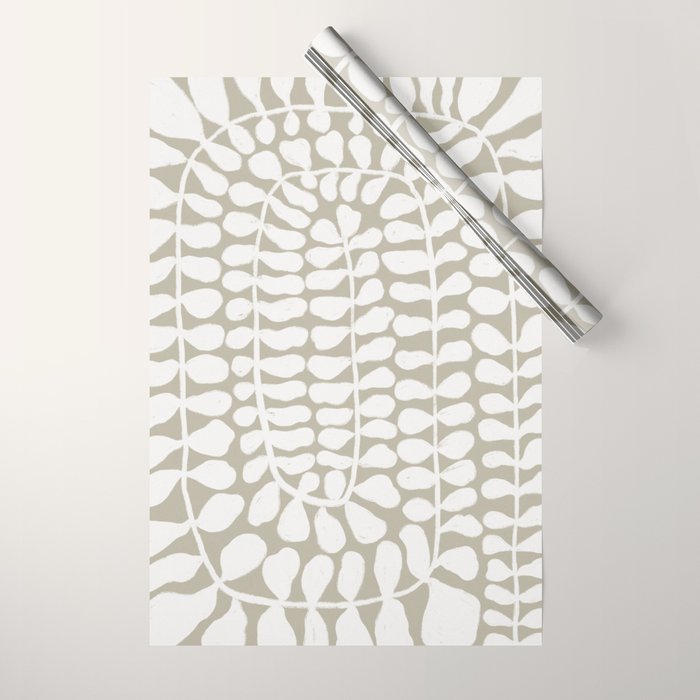 One Hundred-Leaved Plant #3 Wrapping Paper