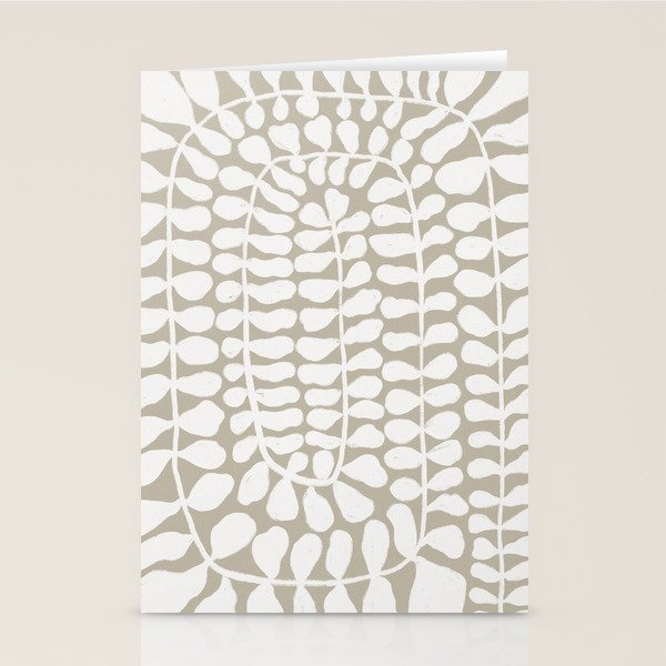 One Hundred-Leaved Plant #3 Stationery Card