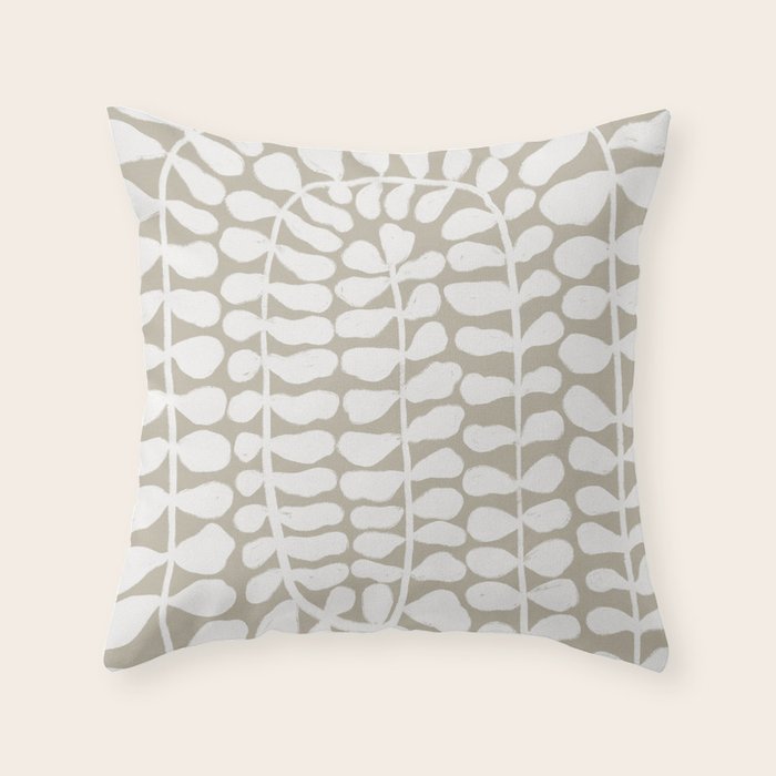 One Hundred-Leaved Plant #3 Throw Pillow