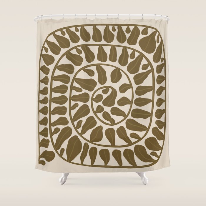 One Hundred-Leaved Plant #6 Shower Curtain