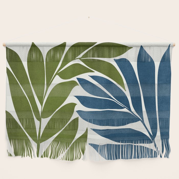 Deep Woods Botanical Painting Wall Hanging
