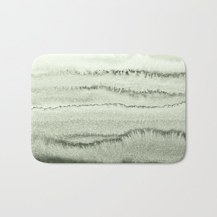 Within The Tides - Sage Green By Ms  Bath Mat