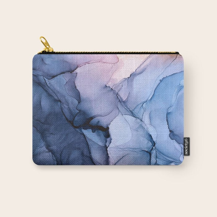 Captivating 1 - Alcohol Ink Painting Carry All Pouch