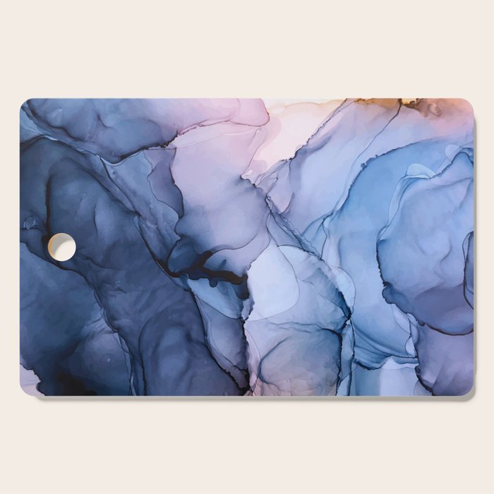 Captivating 1 - Alcohol Ink Painting Cutting Board