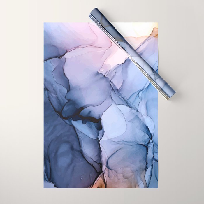 Captivating 1 - Alcohol Ink Painting Wrapping Paper