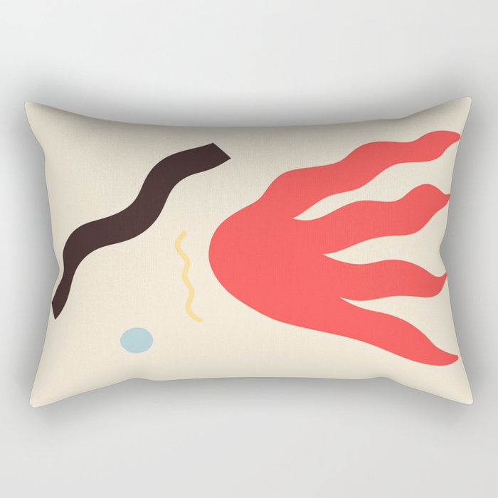 Abstract Portrait Of Anastasia Rectangular Pillow