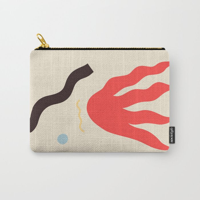 Abstract Portrait Of Anastasia Carry All Pouch
