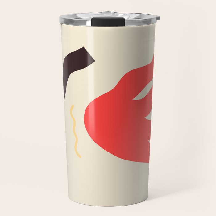 Abstract Portrait Of Anastasia Travel Mug