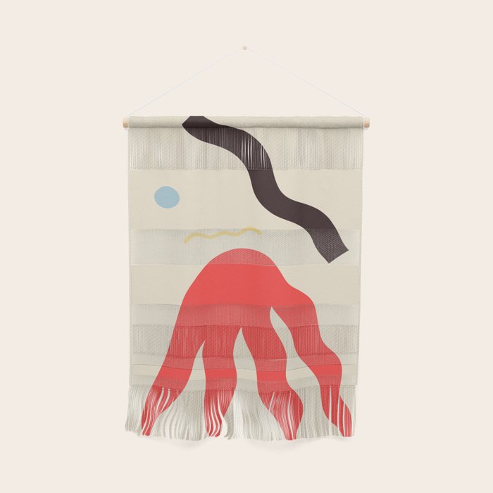 Abstract Portrait Of Anastasia Wall Hanging