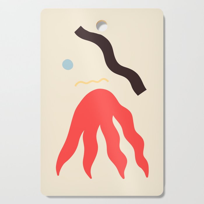 Abstract Portrait Of Anastasia Cutting Board