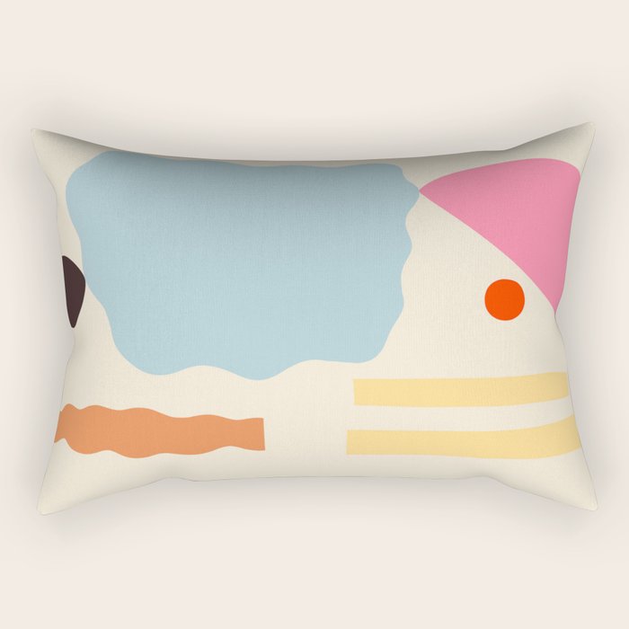 Abstract Portrait Of Alyona Rectangular Pillow