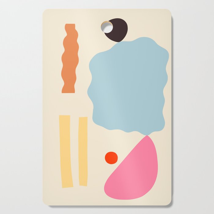 Abstract Portrait Of Alyona Cutting Board
