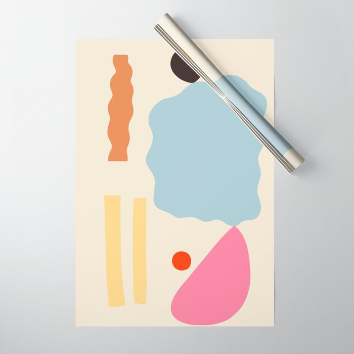 Abstract Portrait Of Alyona Wrapping Paper