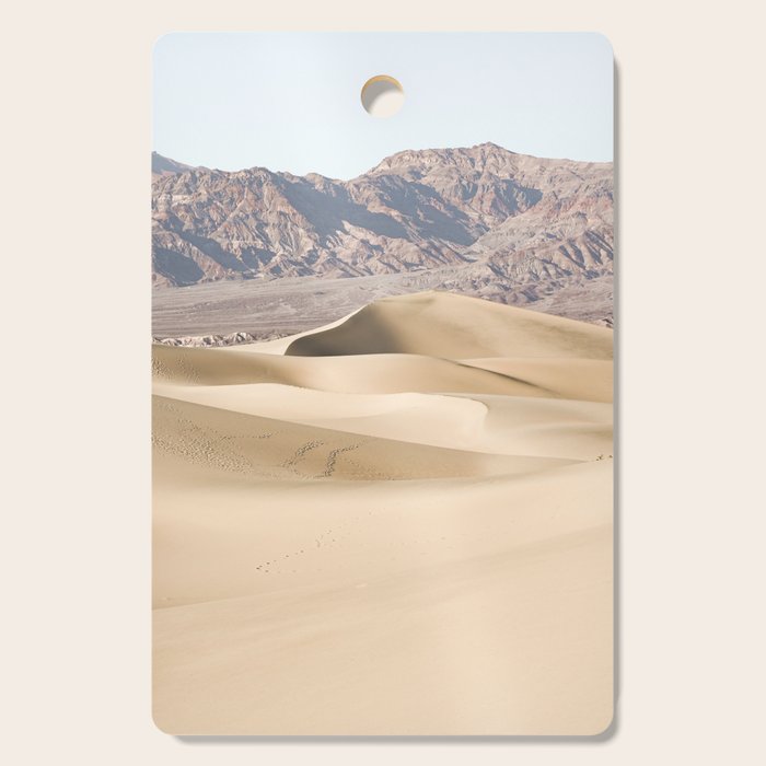 Sand Dunes Of Death Valley National Park Photo | California Landscape Art Print | Usa Travel Photography Cutting Board