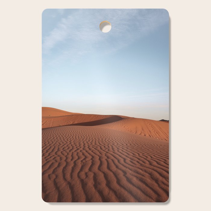 Fine Desert Structures Photo | Sahara Desert Morocco Art Print | Landscape Nature Travel Photography Cutting Board