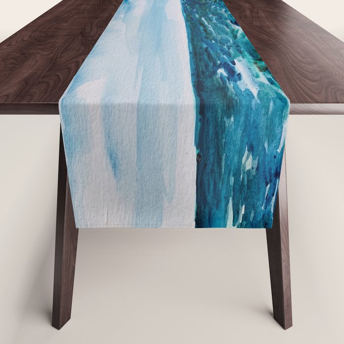 Cabo Beach Mexico Watercolor #1 Table Runner
