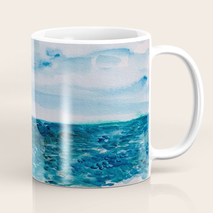 Cabo Beach Mexico Watercolor #1 Coffee Mug