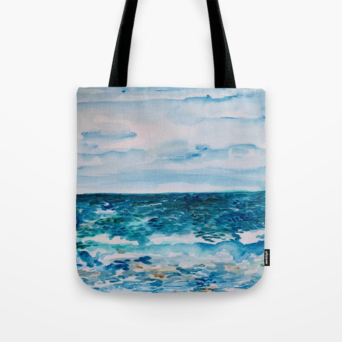 Cabo Beach Mexico Watercolor #1 Tote Bag