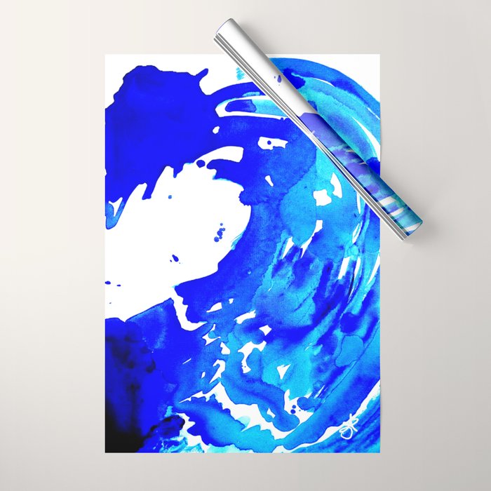 Save The Water Watercolour Wrapping Paper