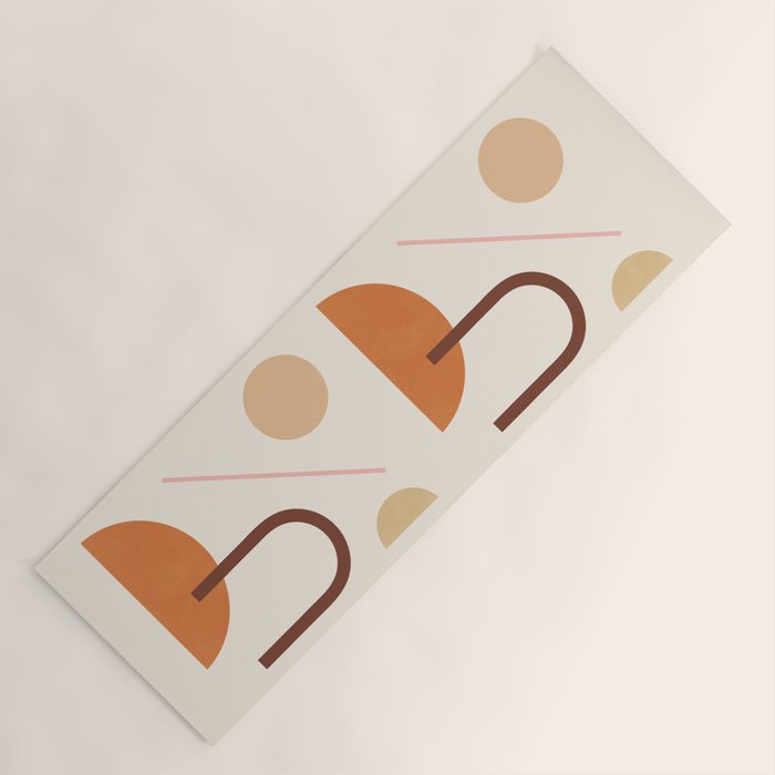 Abstraction_geometric_shape_art_minimalism_001c Yoga Mat