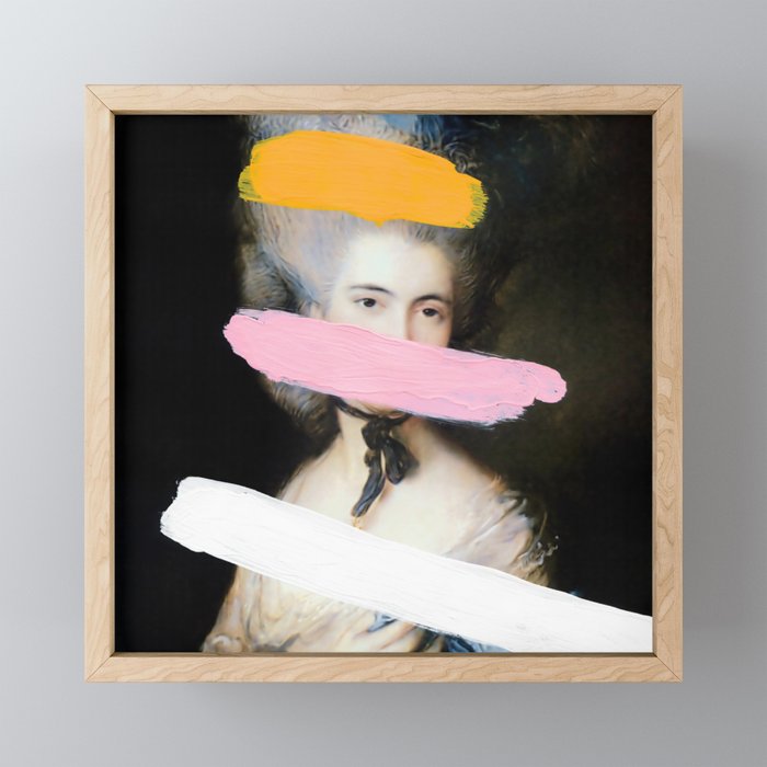 Brutalized Gainsborough 2 Mini Art Print