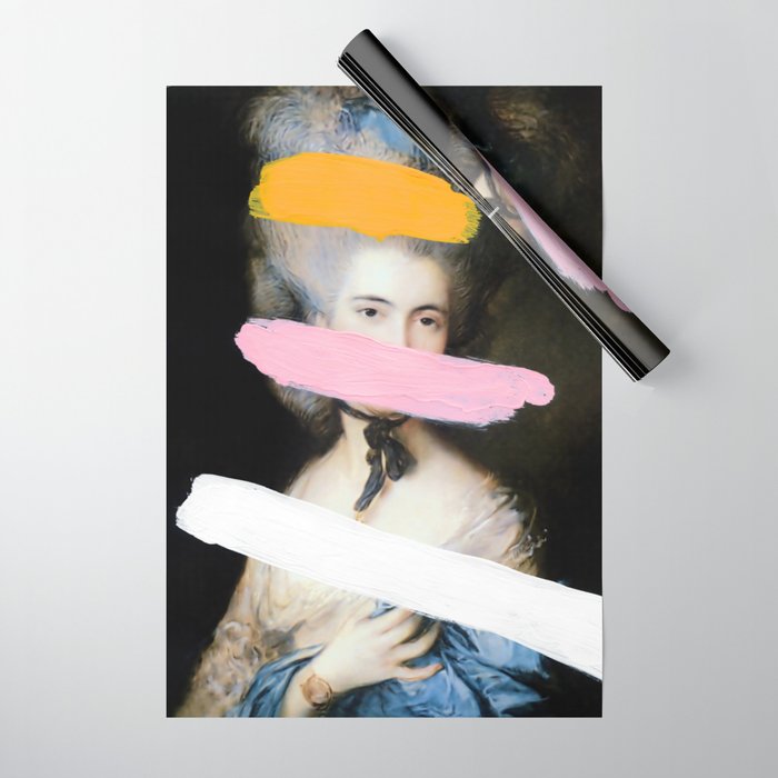 Brutalized Gainsborough 2 Wrapping Paper