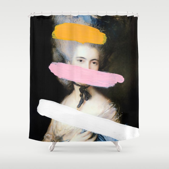 Brutalized Gainsborough 2 Shower Curtain