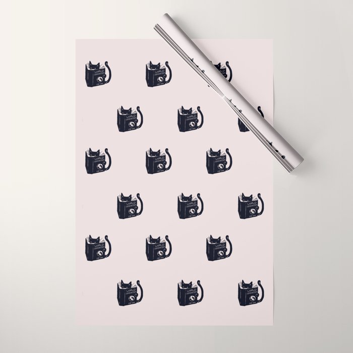 World Domination For Cats Wrapping Paper