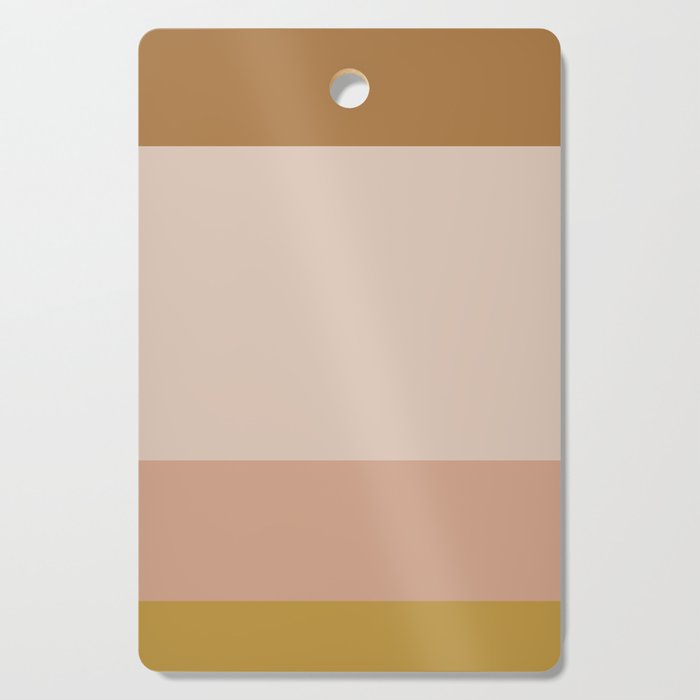 Contemporary Color Block X Cutting Board