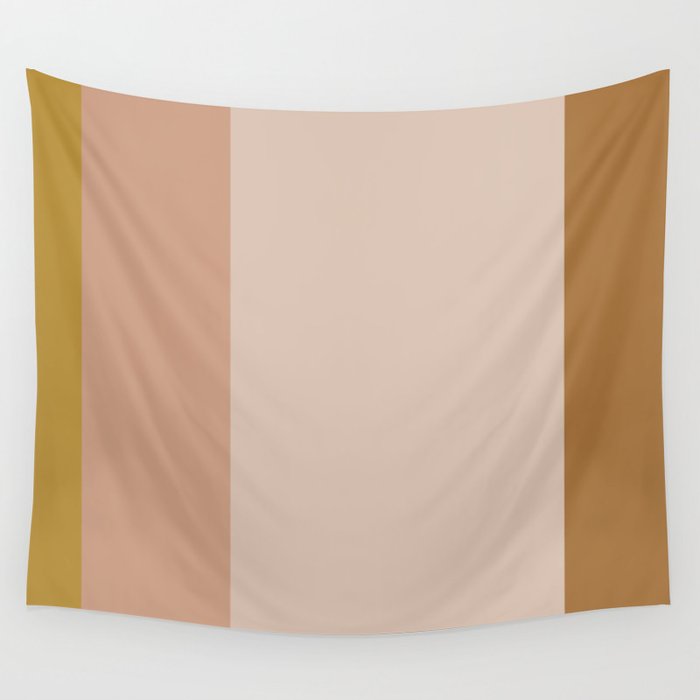 Contemporary Color Block X Wall Tapestry
