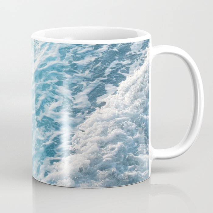 Soft Turquoise Ocean Dream Waves #1 #Water #Decor #Art #Homestorie Coffee Mug