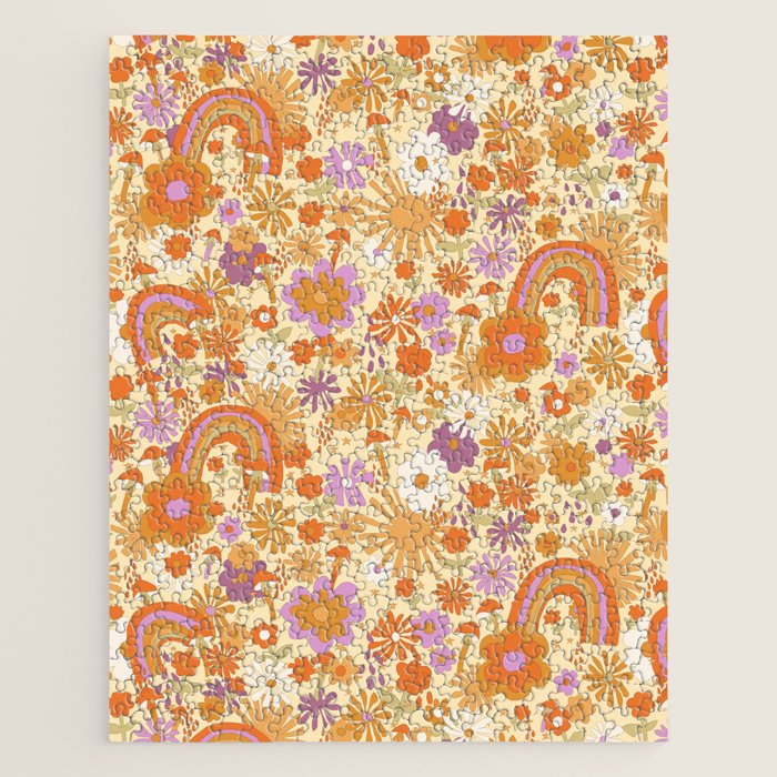 Rainbows, Sunshine And Stars Jigsaw Puzzle