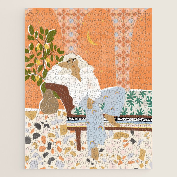 There Is Always Sunshine After Rain Jigsaw Puzzle