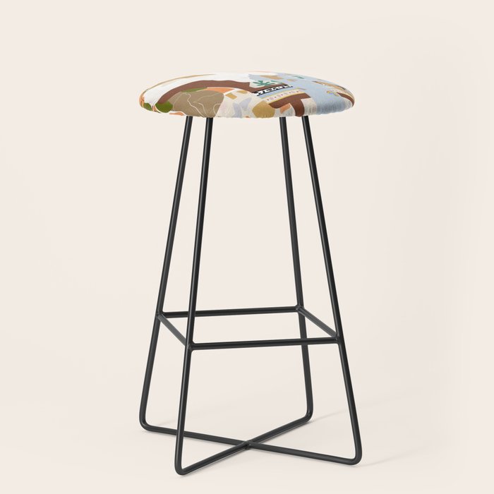 There Is Always Sunshine After Rain Stool