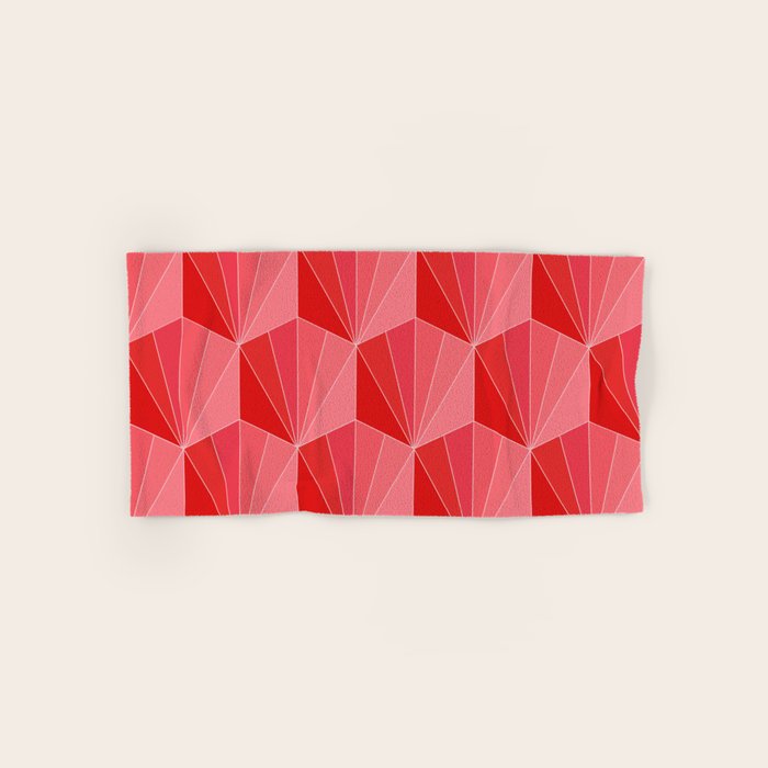 Gisela Color Block Pattern Xii Bath Towel