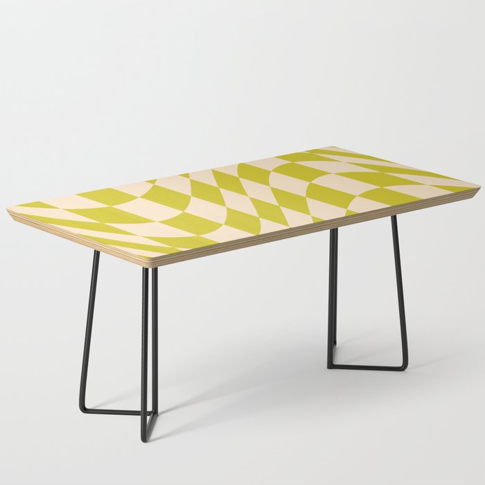 Modern Twenties Green Pattern Coffee Table