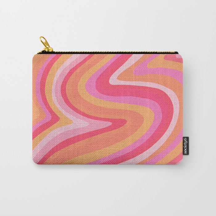 Sunshine Melt - Pink & Peach Palette Carry All Pouch