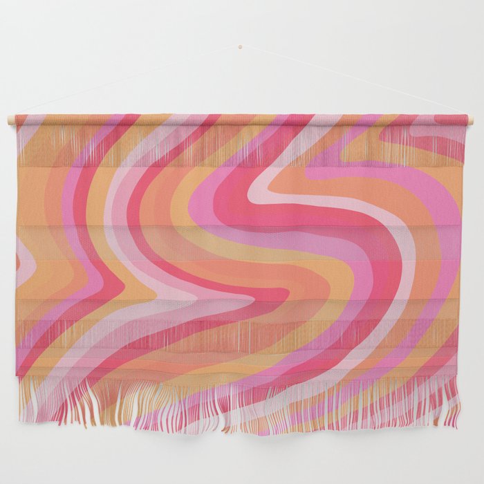 Sunshine Melt - Pink & Peach Palette Wall Hanging