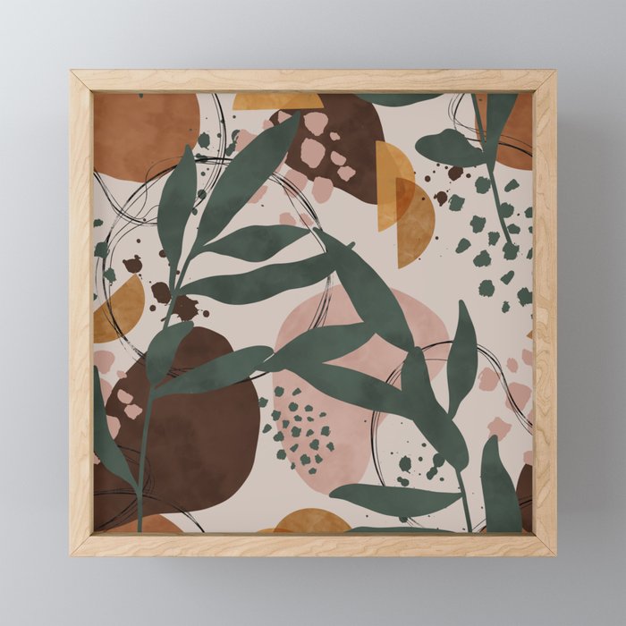 Abstract Nature Painting 89 Mini Art Print