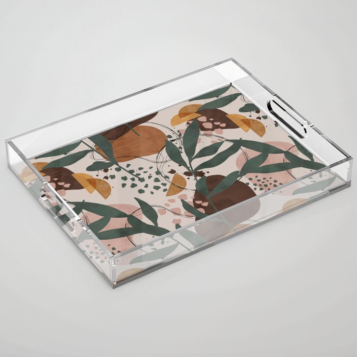 Abstract Nature Painting 89 Acrylic Tray