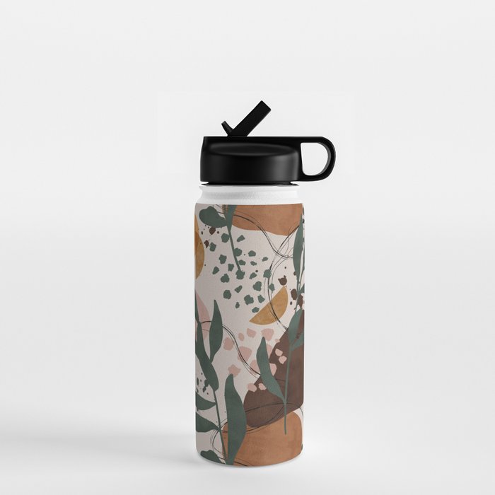 Abstract Nature Painting 89 Water Bottle