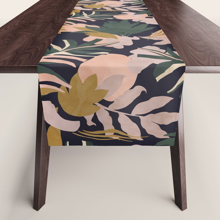 Abstract Nature Tropical 34 Table Runner