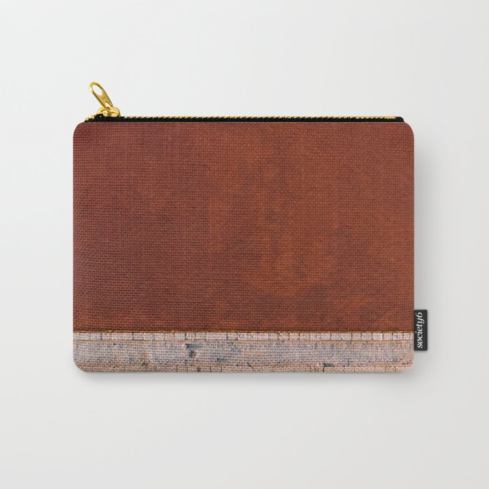 Pink And Red Salt Lake In Italy Carry All Pouch