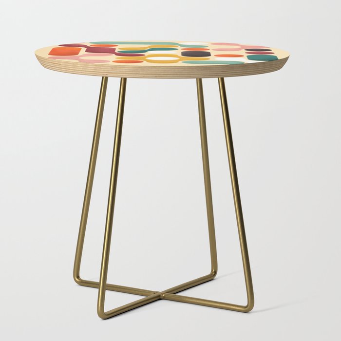 Color Pops - Mid Century Style  Side Table
