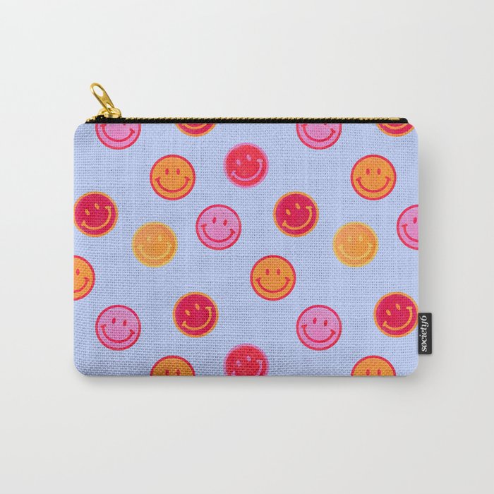 Smiling Faces Pattern No2 Carry All Pouch