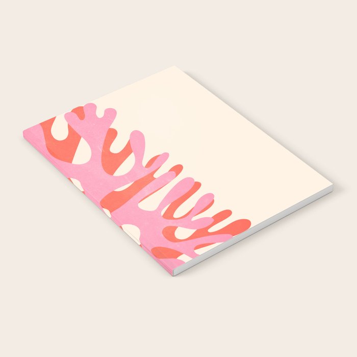 Sea Leaf: Matisse Collage Peach Edition Notebook