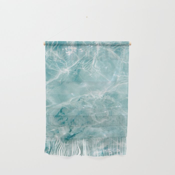 Clear Blue Water | Colorful Ocean Photography Print | Turquoise Sea Wall Hanging