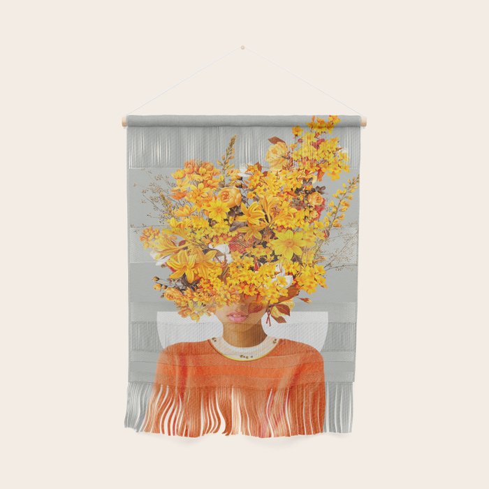 I Saw You Flower In The Reflection Of My Soul Wall Hanging