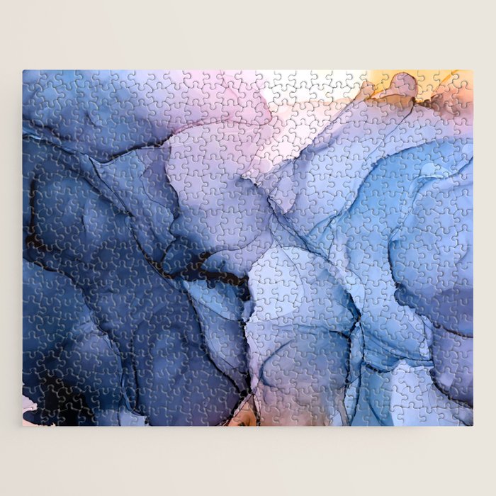 Captivating 1 - Alcohol Ink Painting Jigsaw Puzzle